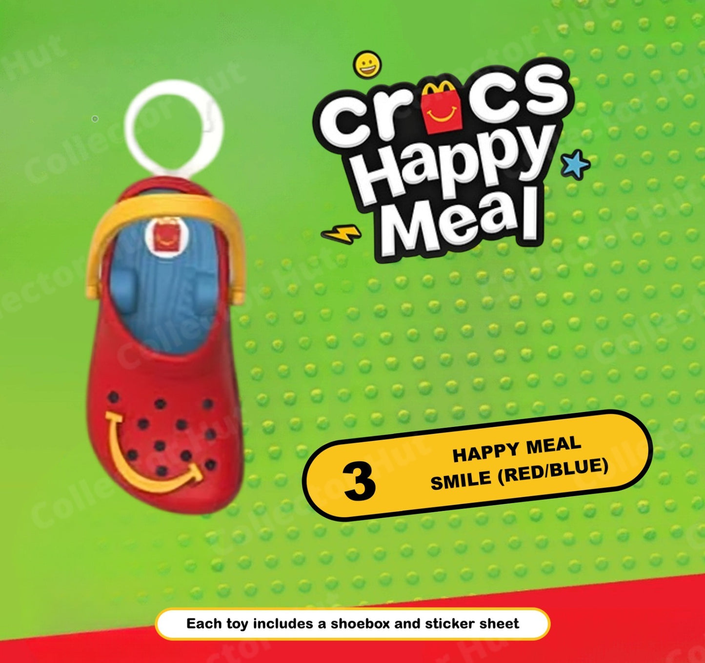 McDonald’s Happy Meal Toy Mini Crocs Keyring Clip 2026  U K