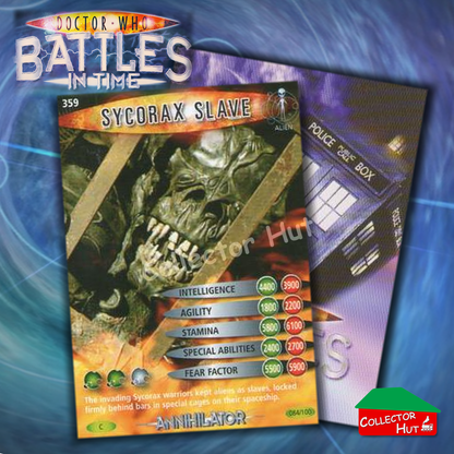 DOCTOR WHO Battles in Time #276-375 ANNIHILATOR RARE & COMMON Cards YOU CHOOSE