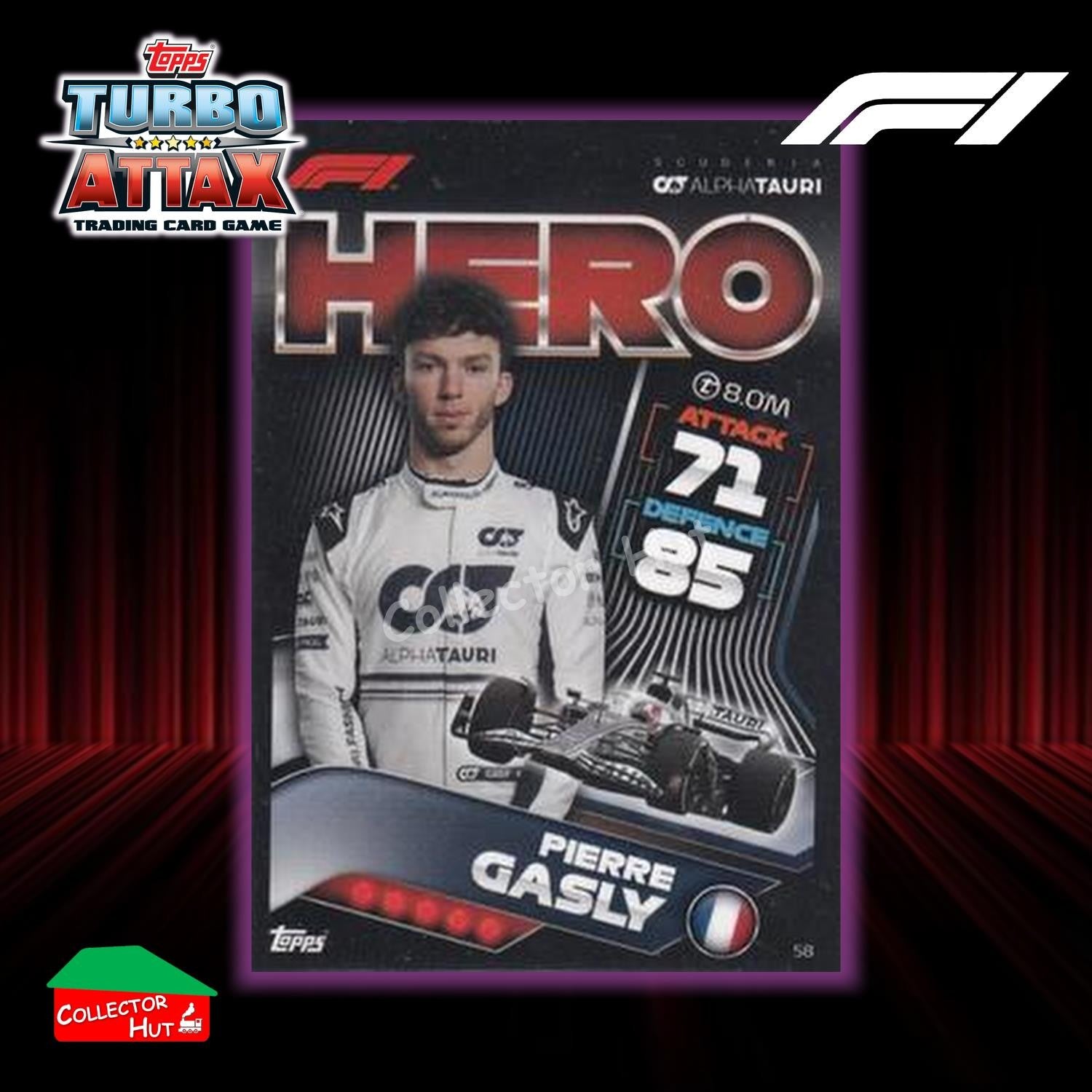 Topps Turbo Attax Formula 1 F1 2022 #1-131 Base Cards YOU CHOOSE