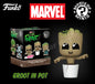 Funko Marvel Mystery Minis I am Groot Bobblehead Figures Guaridans of the Galaxy