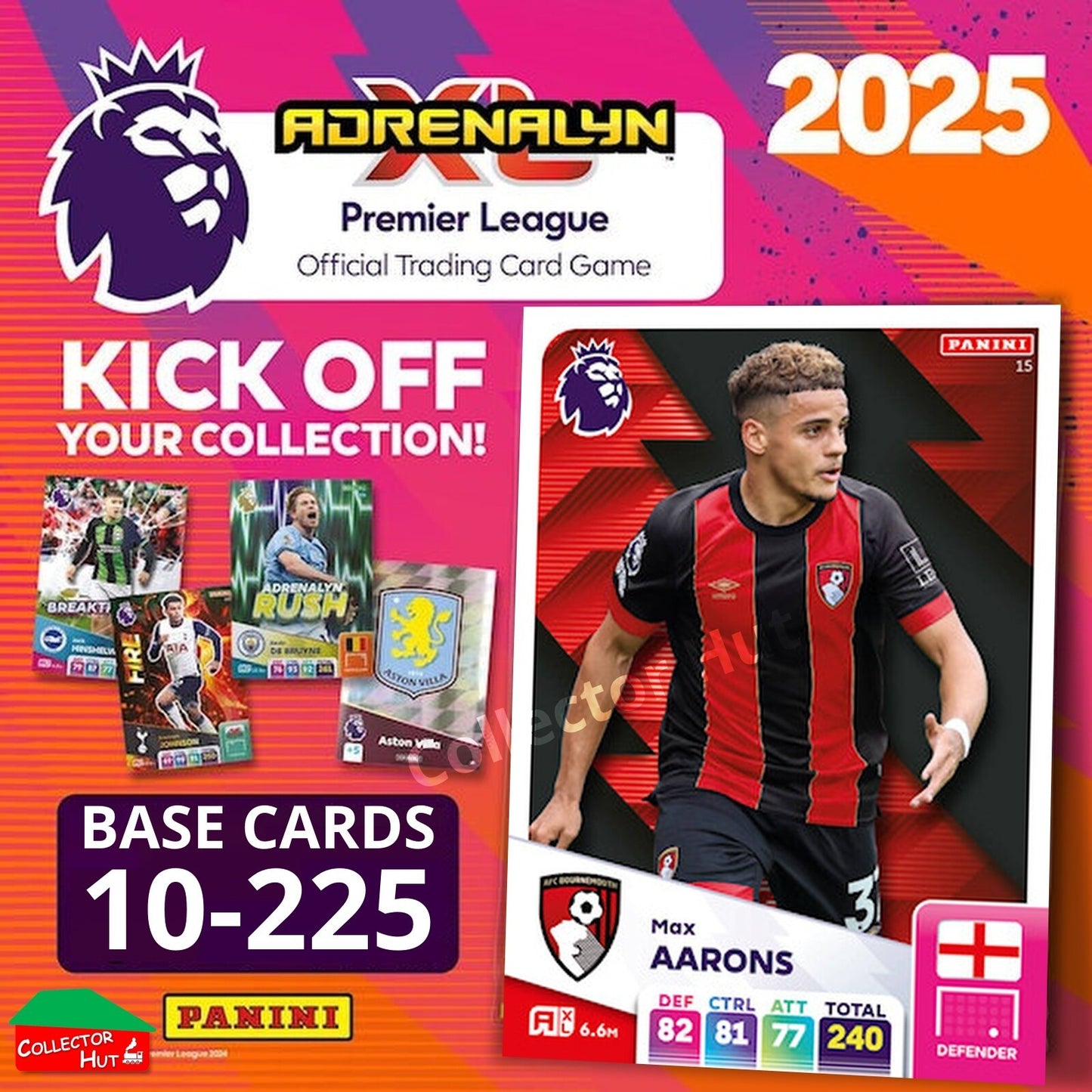 Panini Adrenalyn XL Premier League 2025 2024/25 Base & Foils #10-225