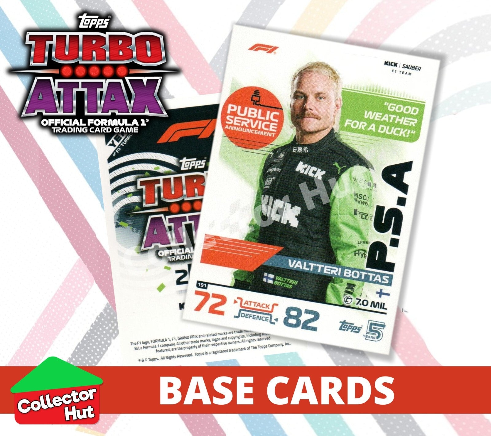 Topps Turbo Attax Formula 1 F1 2024 #167-312 Base Cards YOU CHOOSE