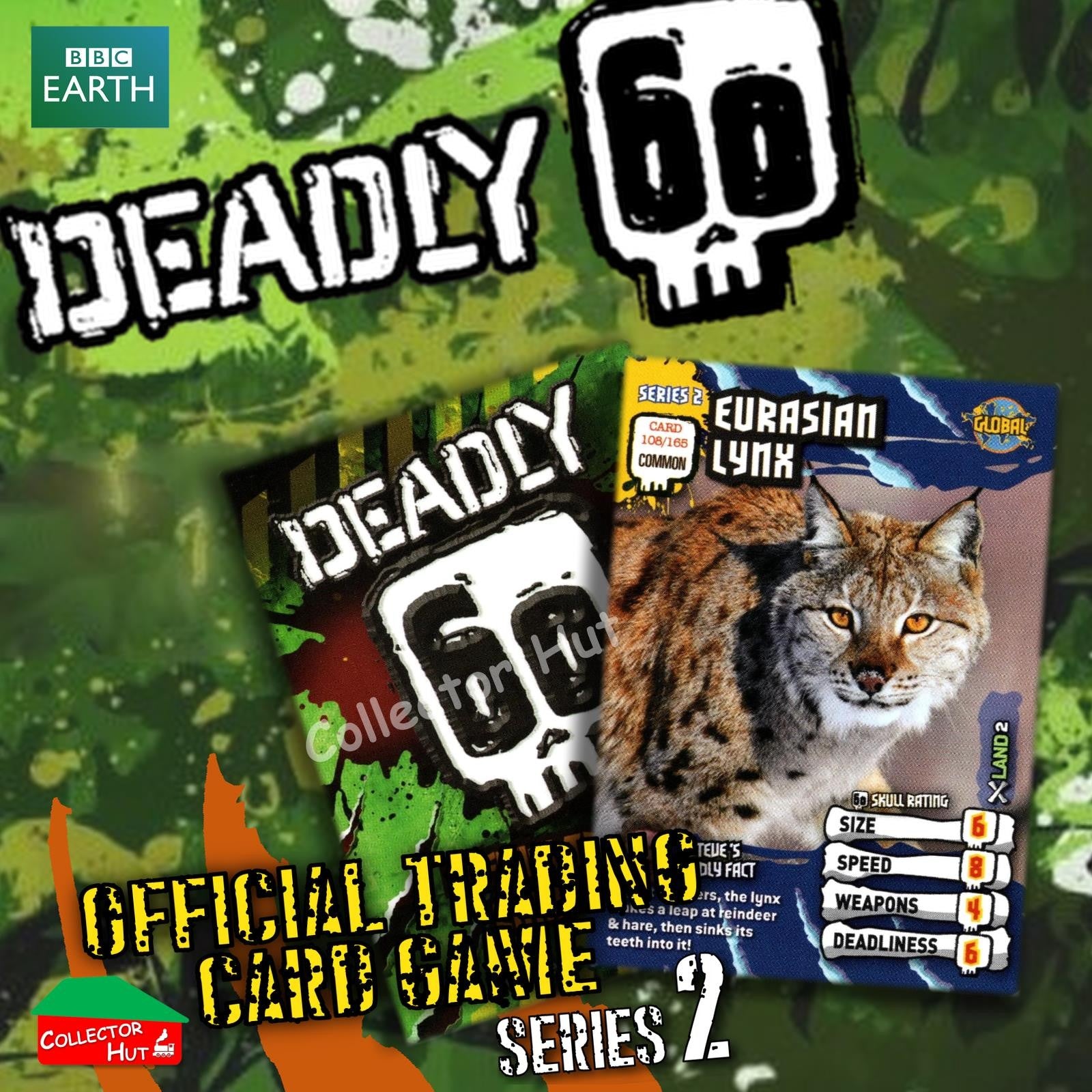 CBBC Deadly 60 Season 1 + 2 Trading Cards  Choose Your Cards