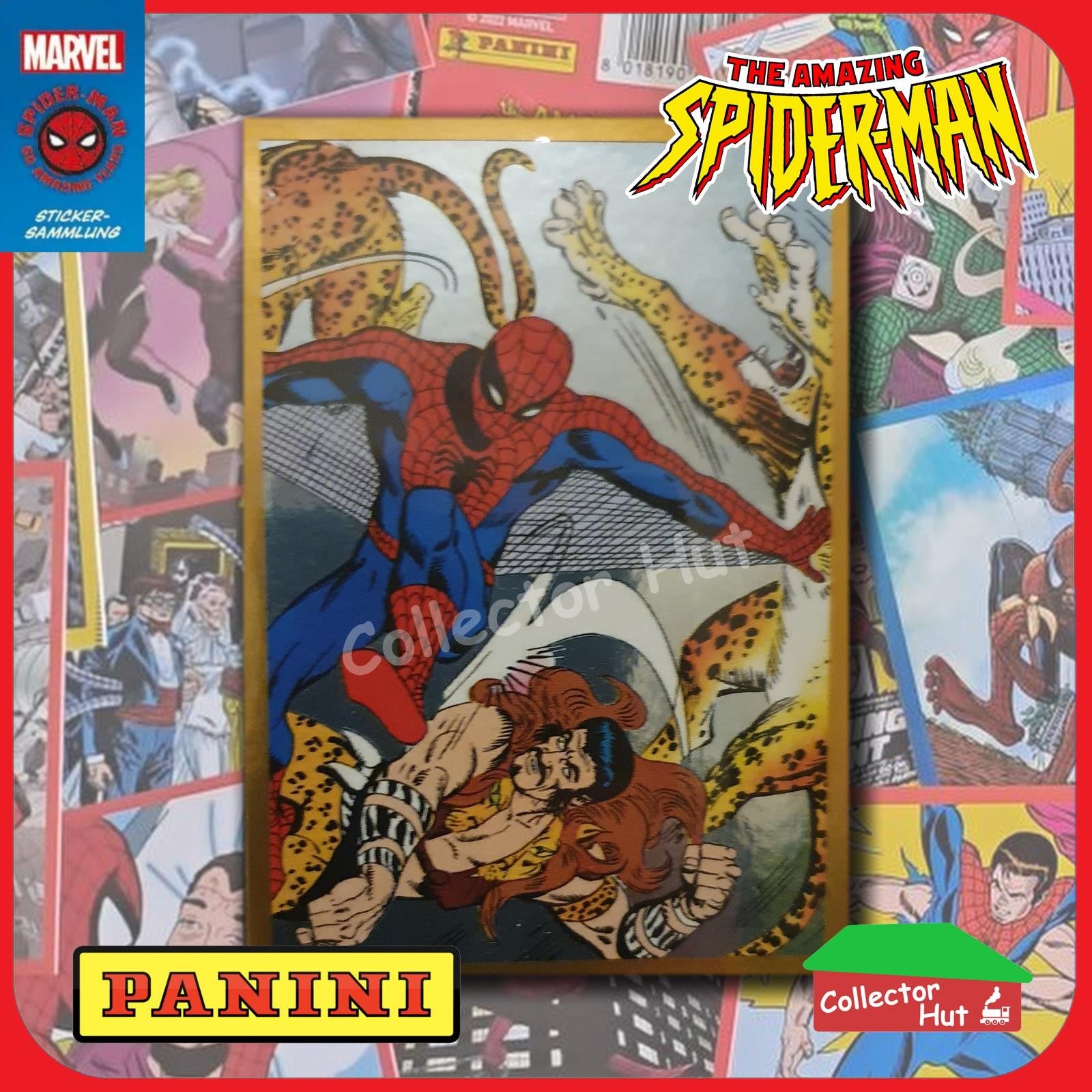 Panini The Amazing Spider-Man 60th Anniversary Sticker Collection Singles
