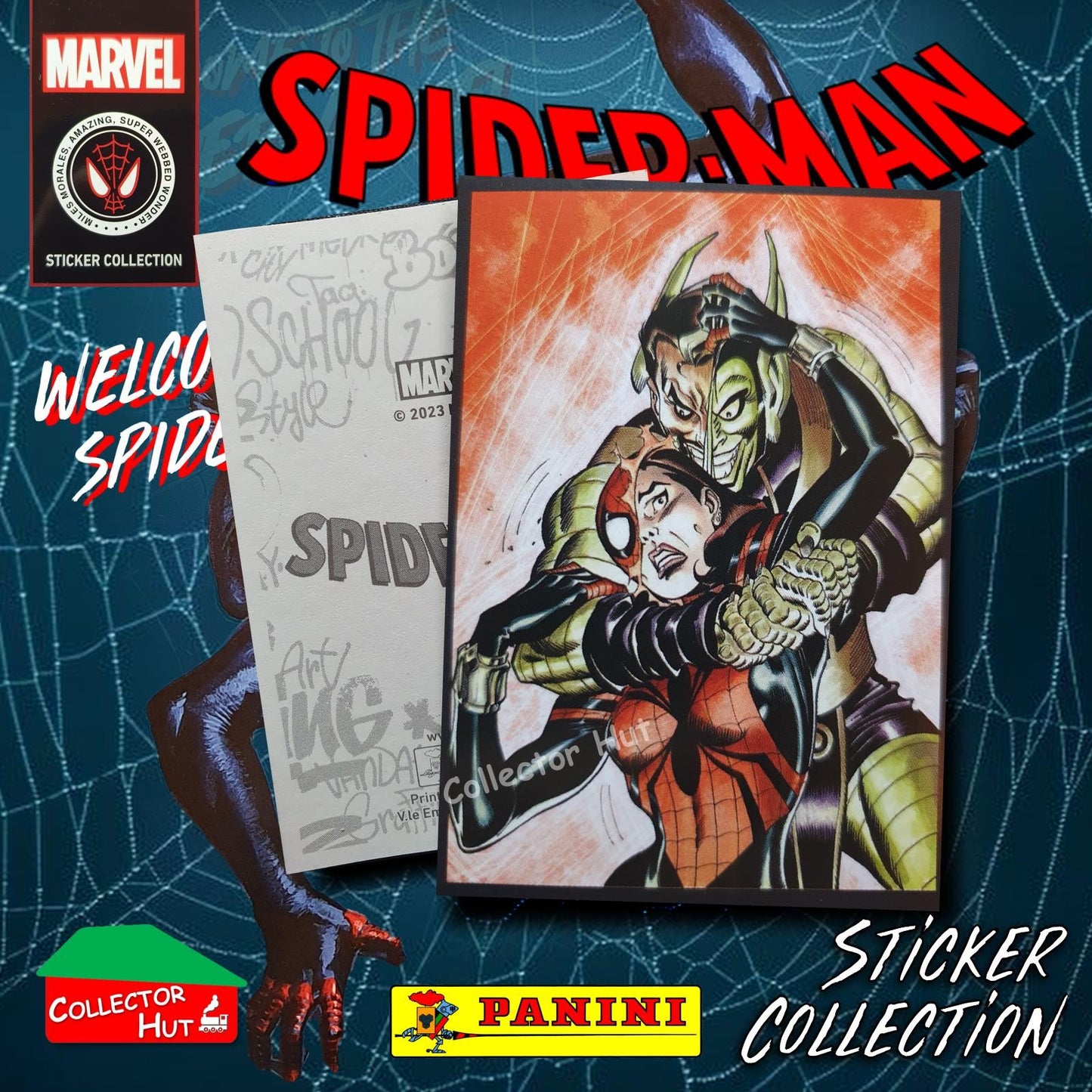Panini Spider-Man Spider-Verse 2023 Collection Sticker Singles #1-163 & F1-30