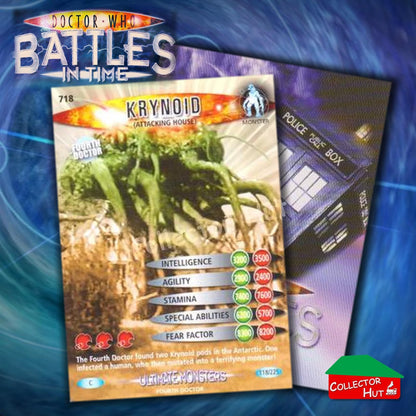 DOCTOR WHO Battles in Time #601-825 ULTIMATE MONSTERS RARE & COMMON Cards
