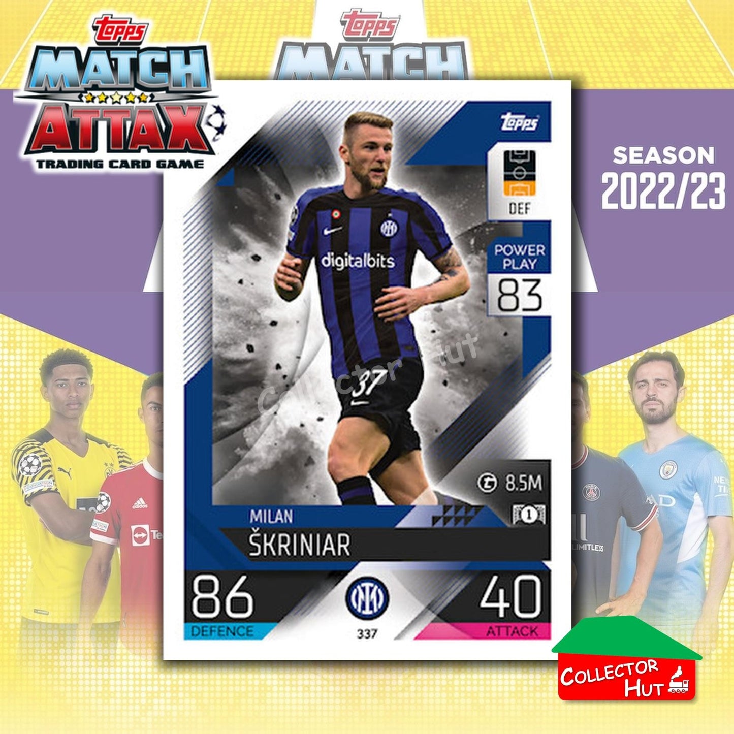 Topps Match Attax Europa Champions League 2022/23 TCG Trading Cards Base 190-387