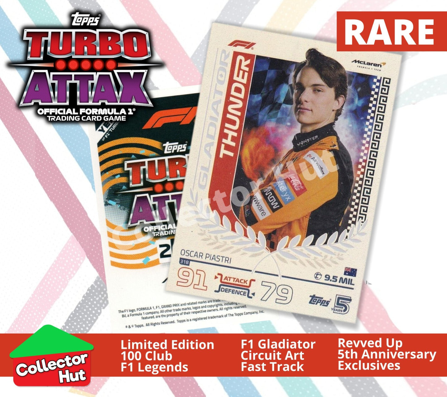 Topps Turbo Attax Formula 1 F1 2024 #313-344 RARE Limited Cards YOU CHOOSE