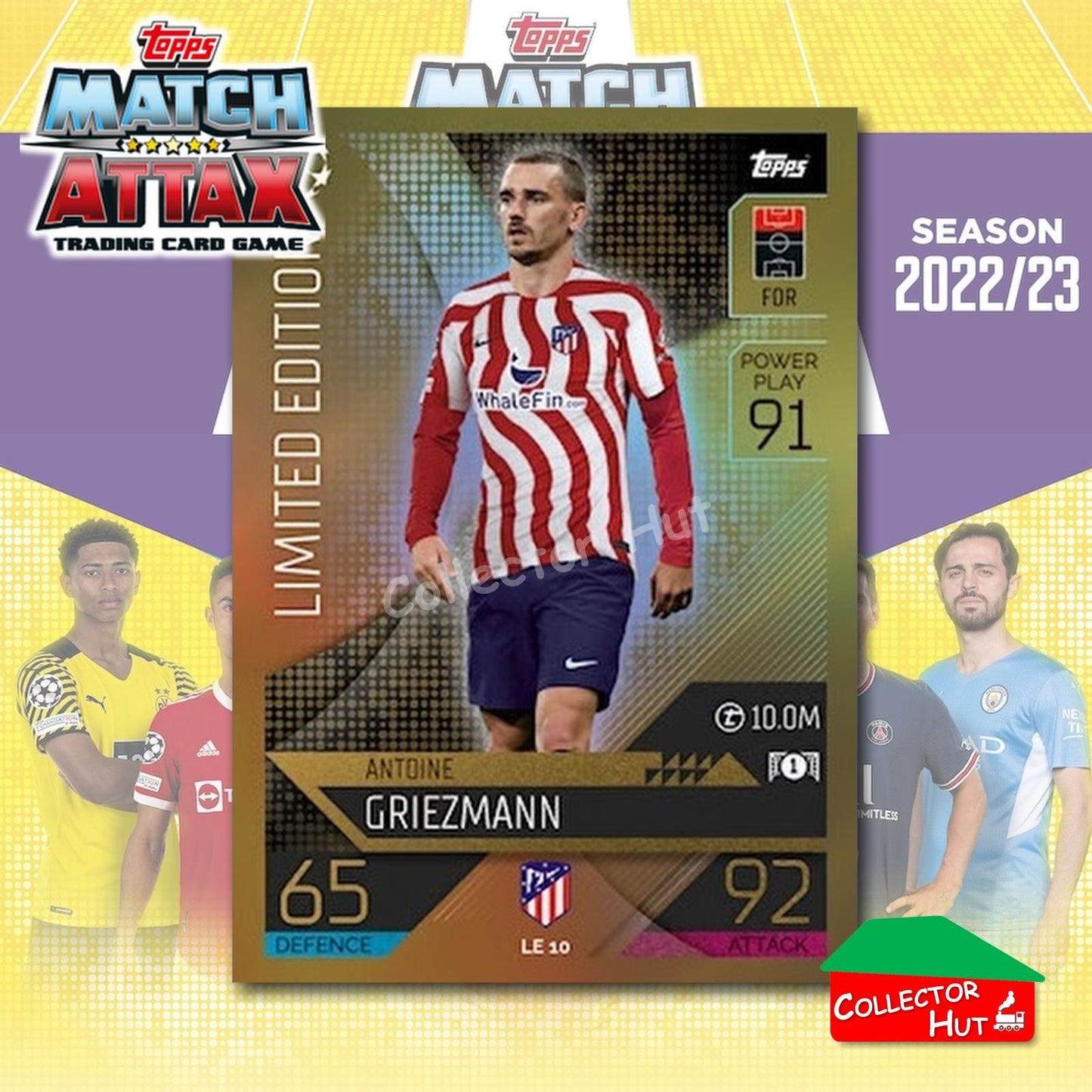 Topps Match Attax EuropA Champions League 2022/23 FOIL LEGEND LIMITED CARDS