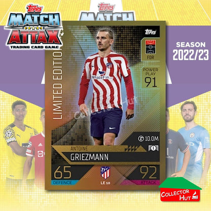 Topps Match Attax EuropA Champions League 2022/23 FOIL LEGEND LIMITED CARDS