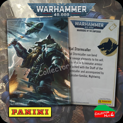 PANINI Warhammer 40,000 40k Warriors of the Emperor Trading Cards You Choose
