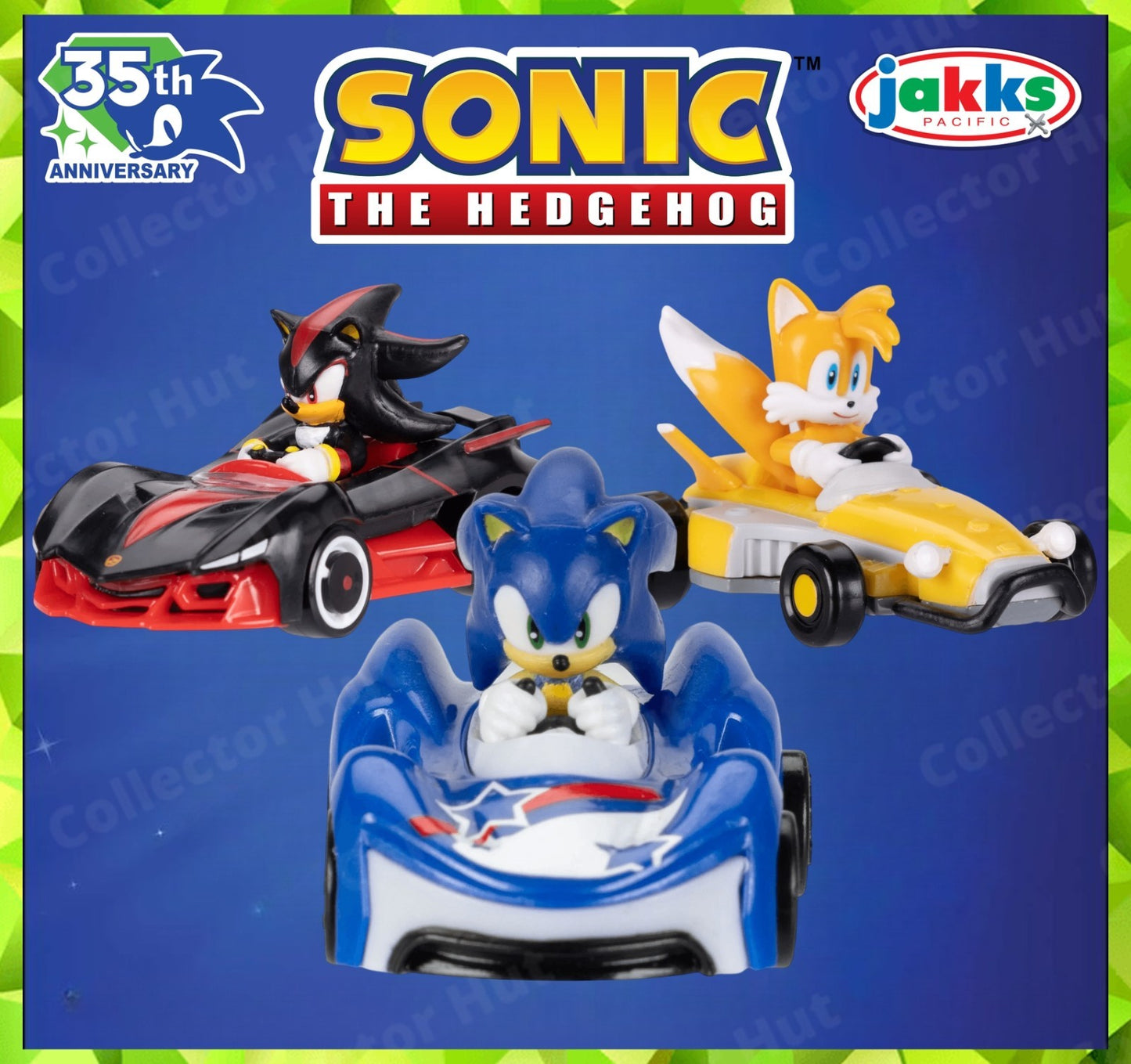 Sonic the Hedgehog Die Cast Car Collection Jakks Pacific