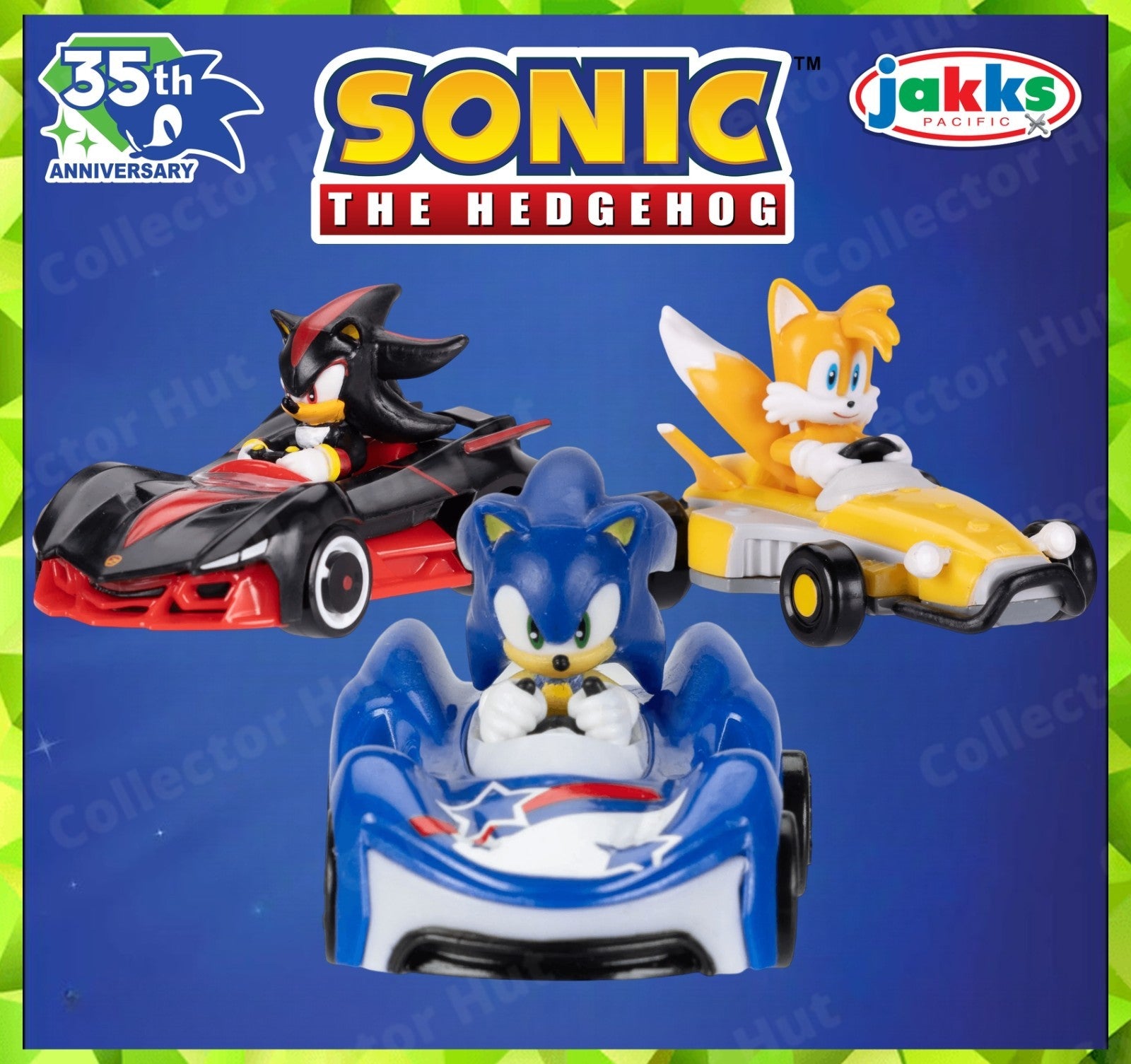 Sonic the Hedgehog Die Cast Car Collection Jakks Pacific