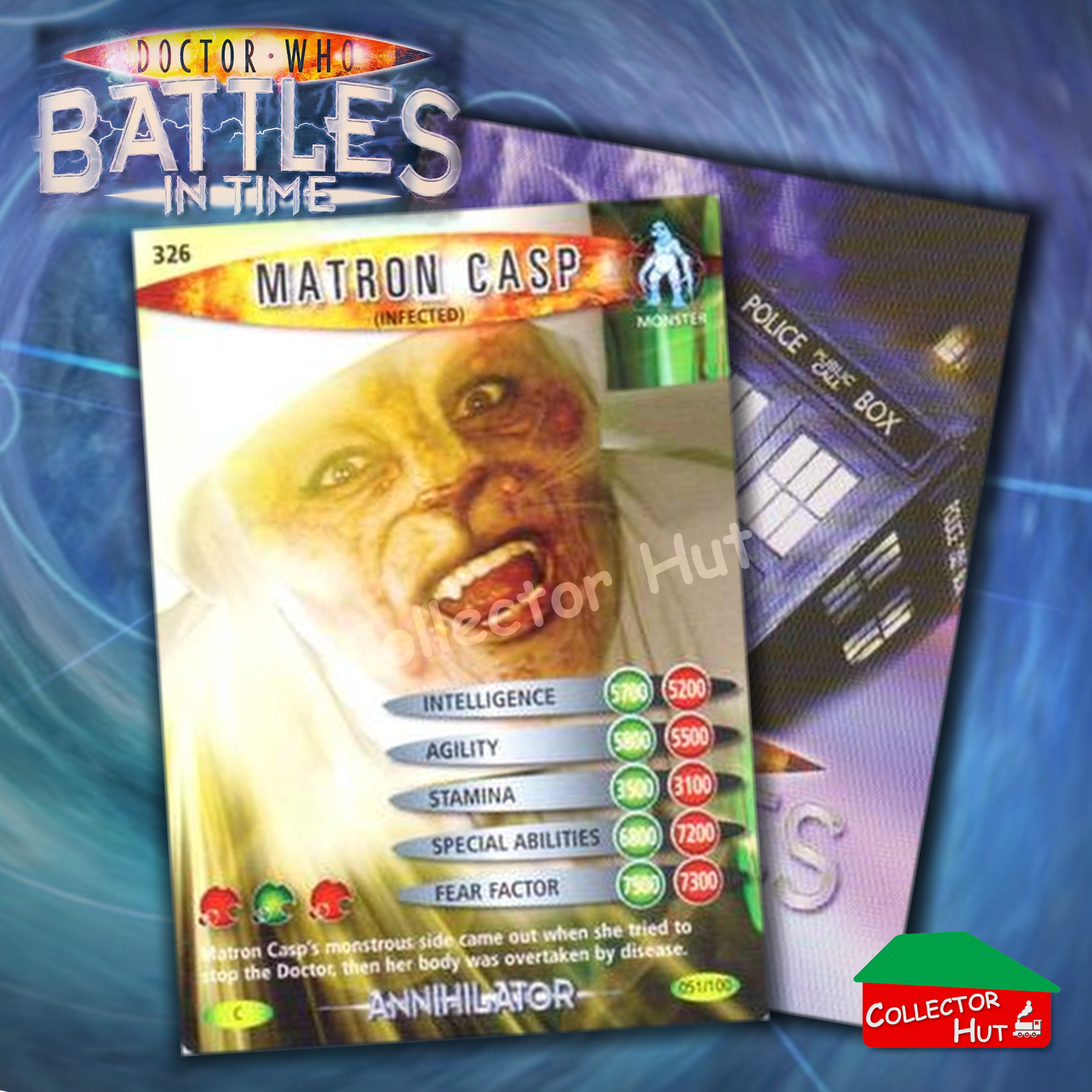 DOCTOR WHO Battles in Time #276-375 ANNIHILATOR RARE & COMMON Cards YOU CHOOSE