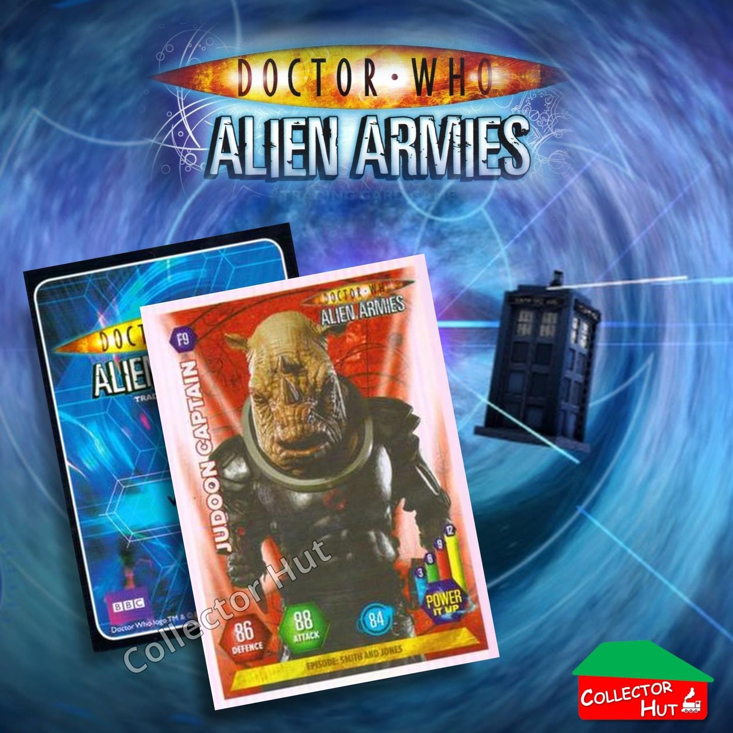DOCTOR WHO Alien Armies Trading Cards Glitter Super Emboss Foil Cards