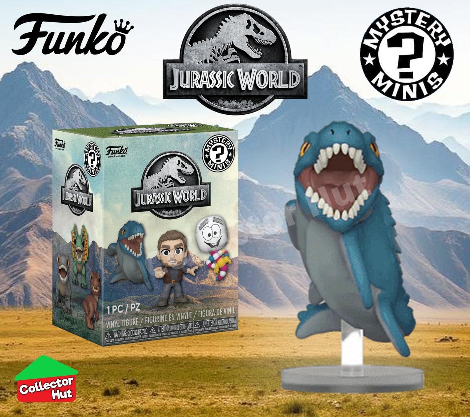 Jurassic World Funko Mini Mystery Figures IDENTIFIED