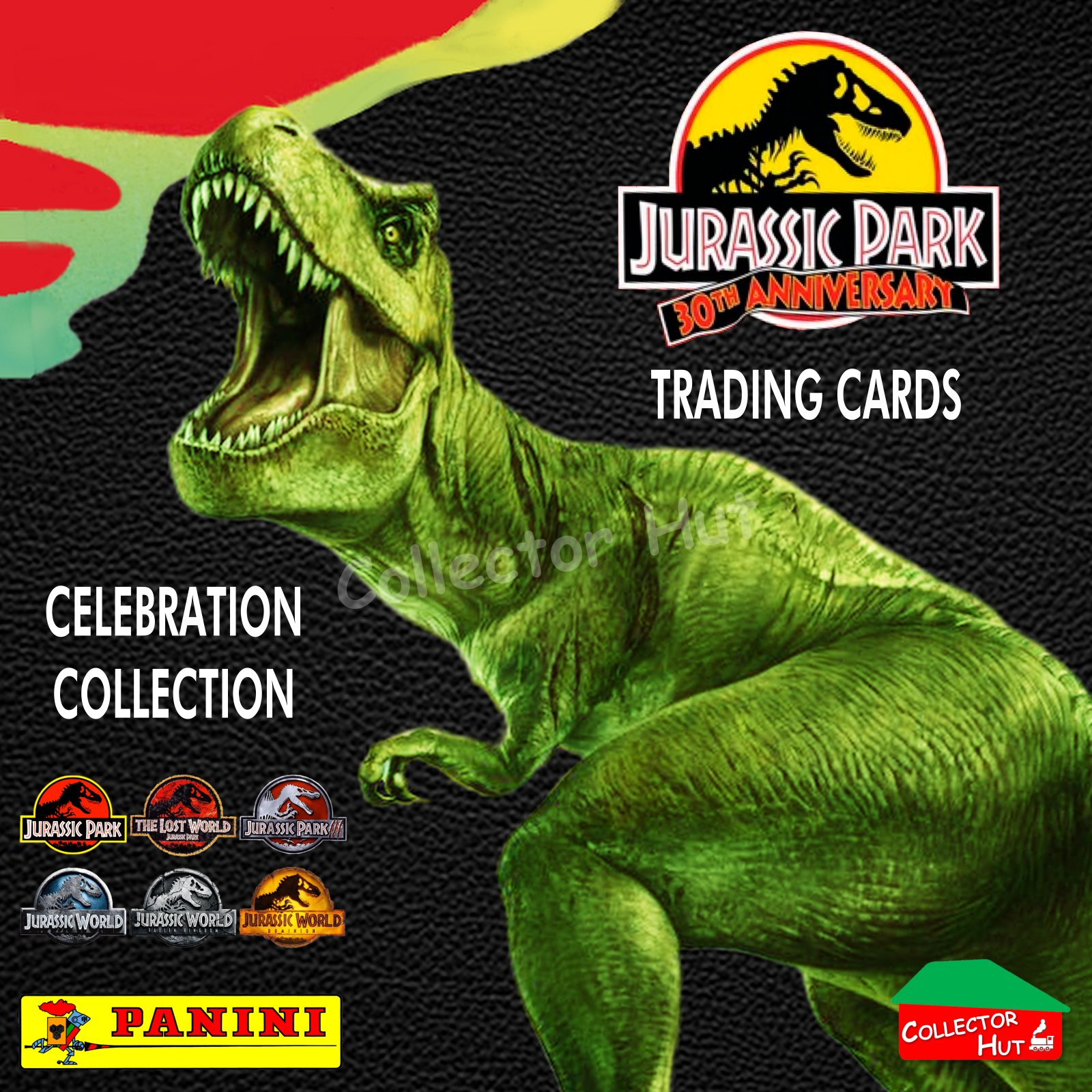 Jurassic World 30th Anniversary Trading Card COMPLETE BASE SET #1-195 in Binder