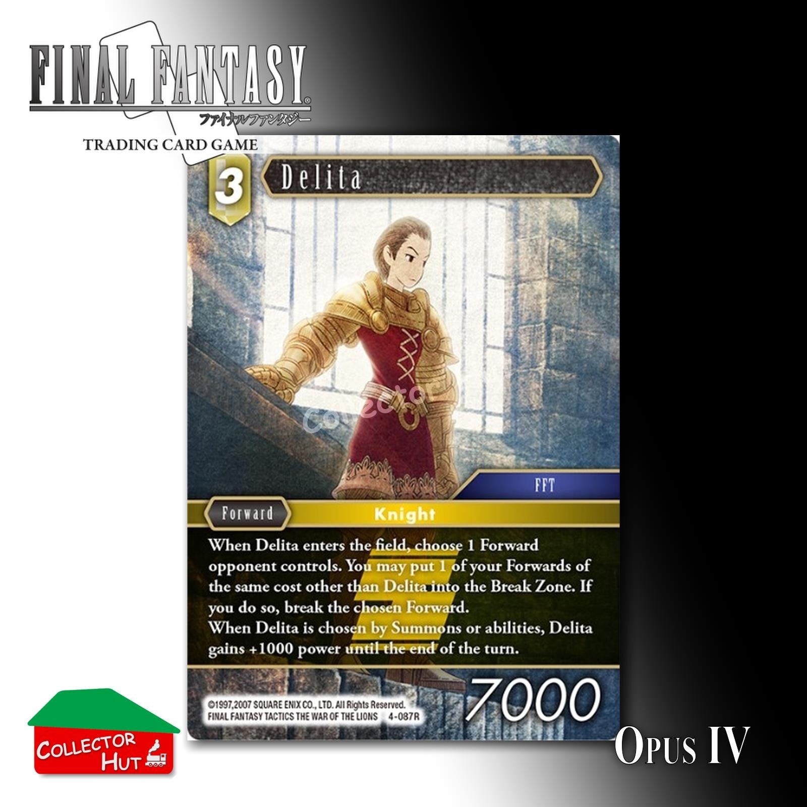 Final Fantasy Trading Card Game OPUS IV 4 Singles You Choose