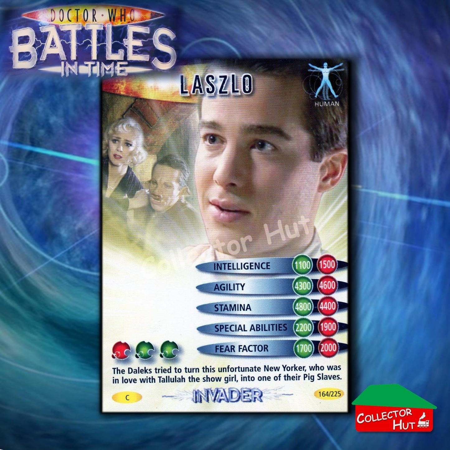 DOCTOR WHO Battles in Time #376-600 INVADER RARE & COMMON CARDS YOU CHOOSE