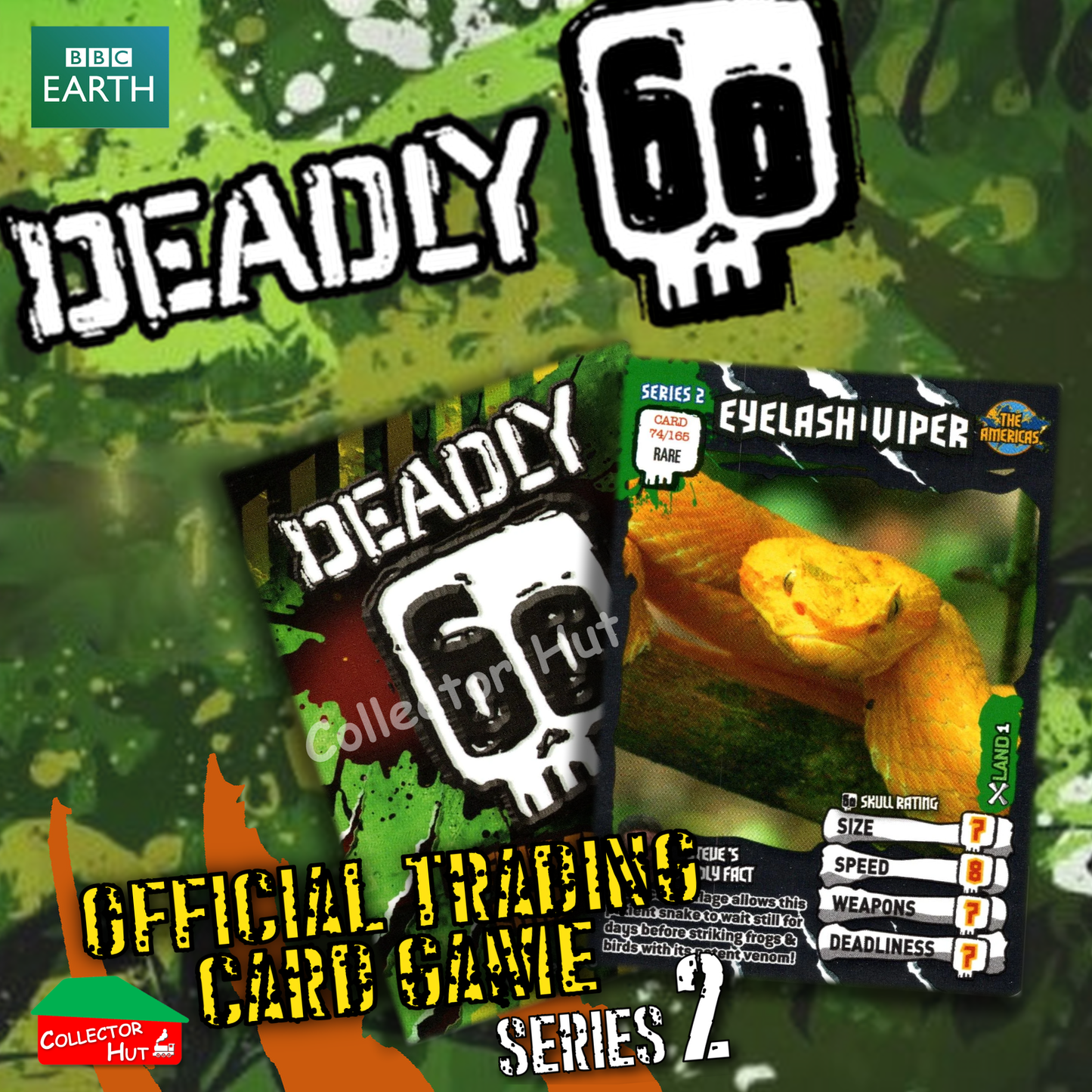 CBBC Deadly 60 Season 1, 2 & Wild FOIL RARE LIMITED Trading Cards