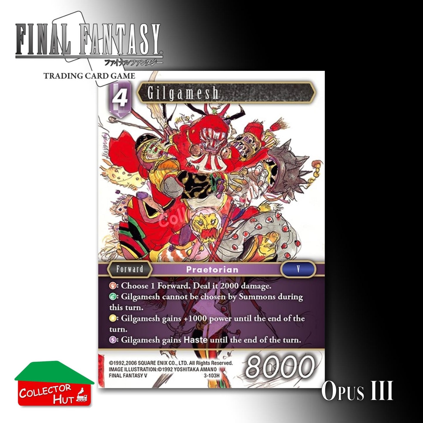 Final Fantasy Trading Card Game OPUS III 3 Singles You Choose