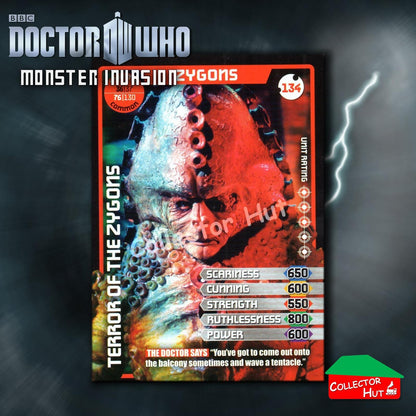 DOCTOR WHO Monster Invasion Trading Cards Base 1-165 New Fresh & Sleeved