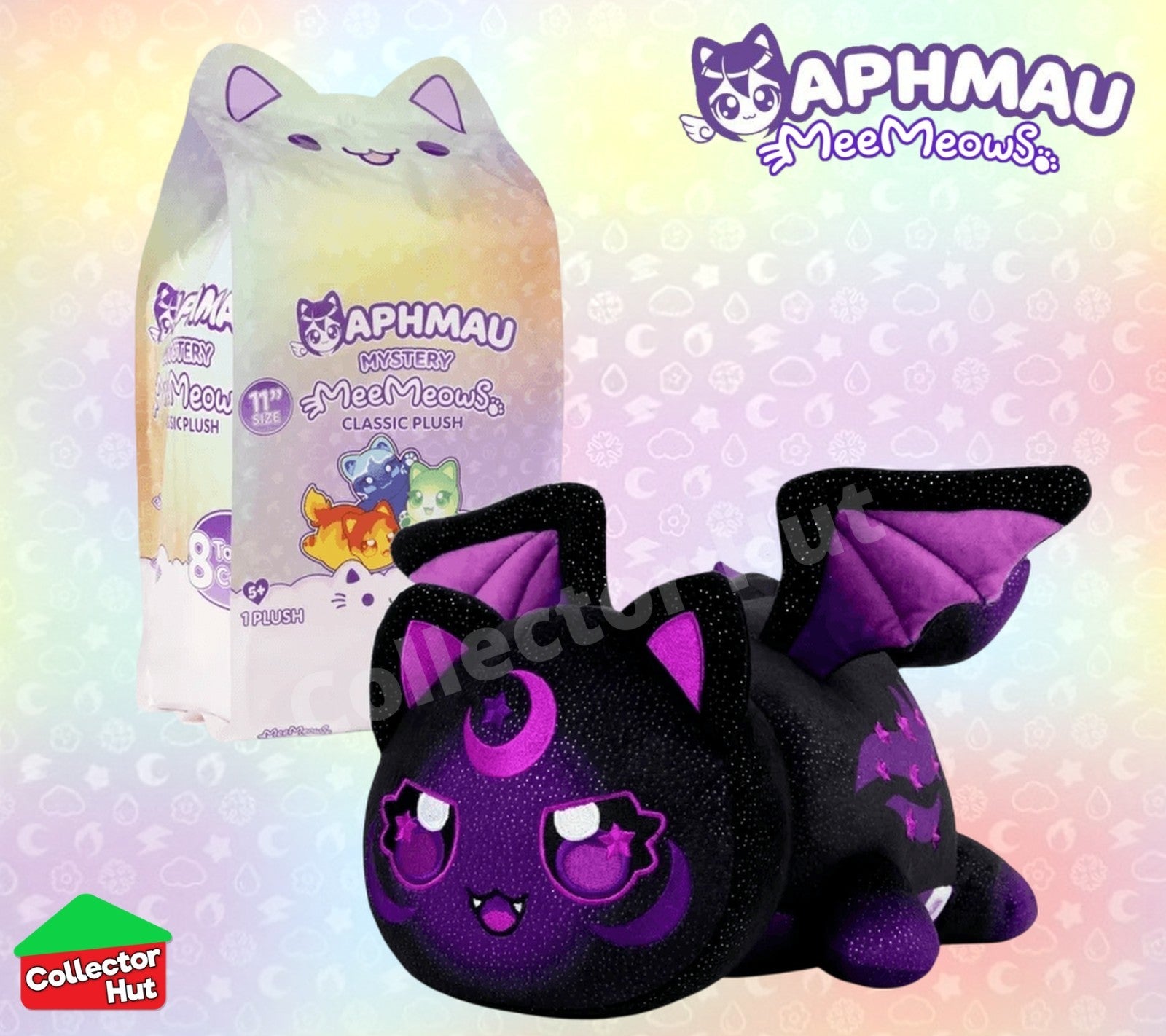 Aphmau MeeMeows Mystery 28cm 11" Plush Litter 8 ELEMENTAL IDENTIFIED You Choose