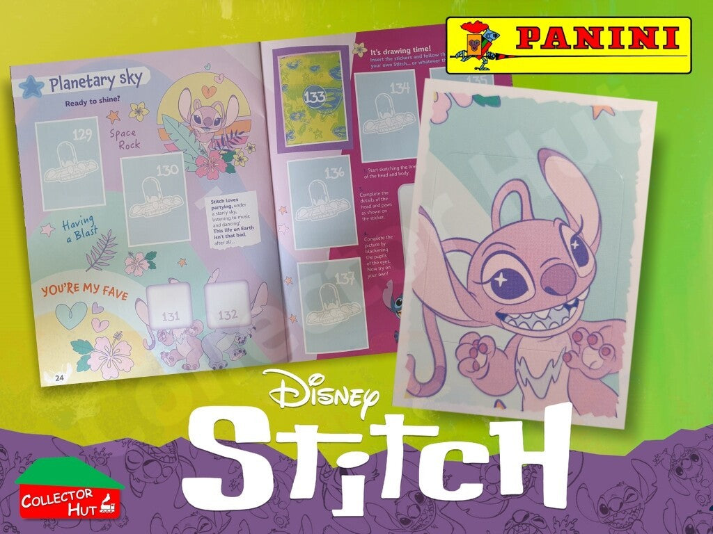 Panini Disney Stitch Single Stickers Lilo & Stitch 2024