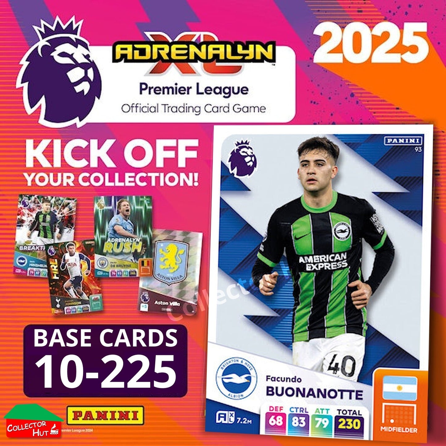 Panini Adrenalyn XL Premier League 2025 2024/25 Base & Foils #10-225