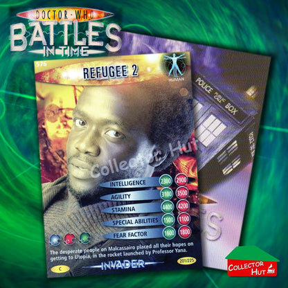 DOCTOR WHO Battles in Time #376-600 INVADER RARE & COMMON CARDS YOU CHOOSE