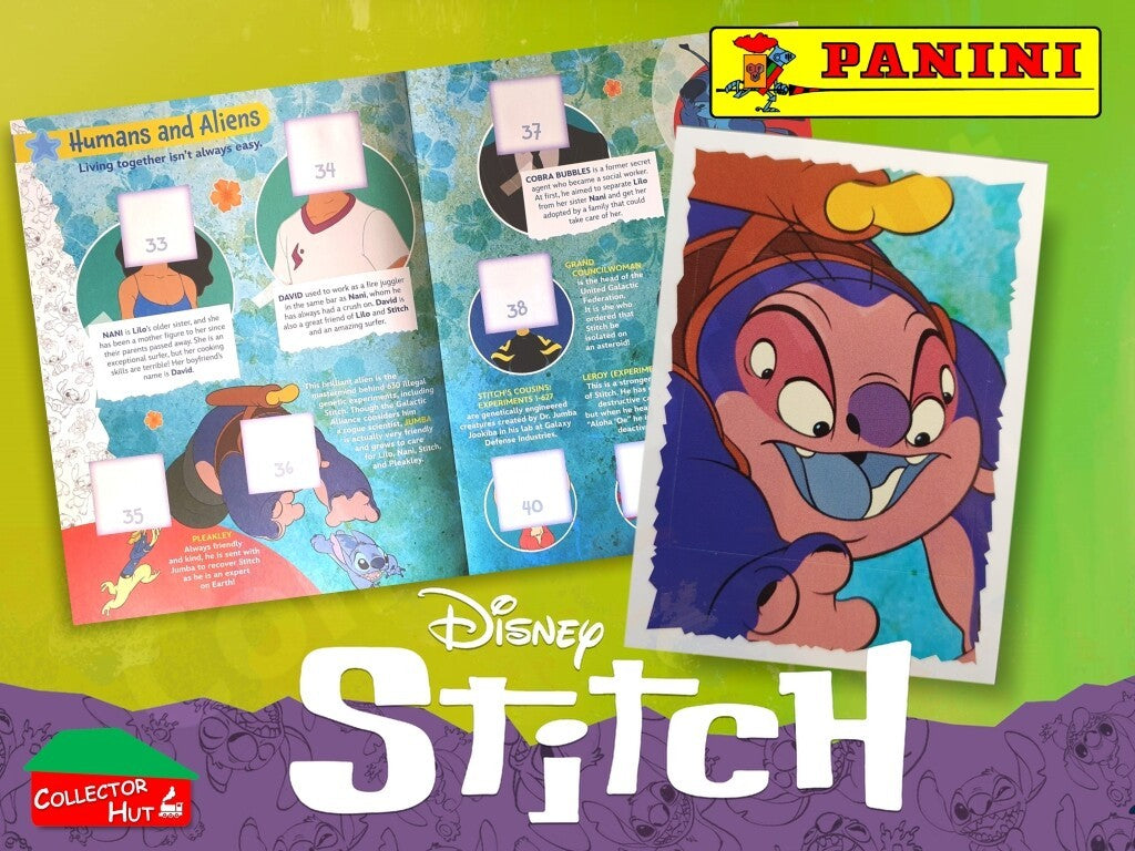 Panini Disney Stitch Single Stickers Lilo & Stitch 2024