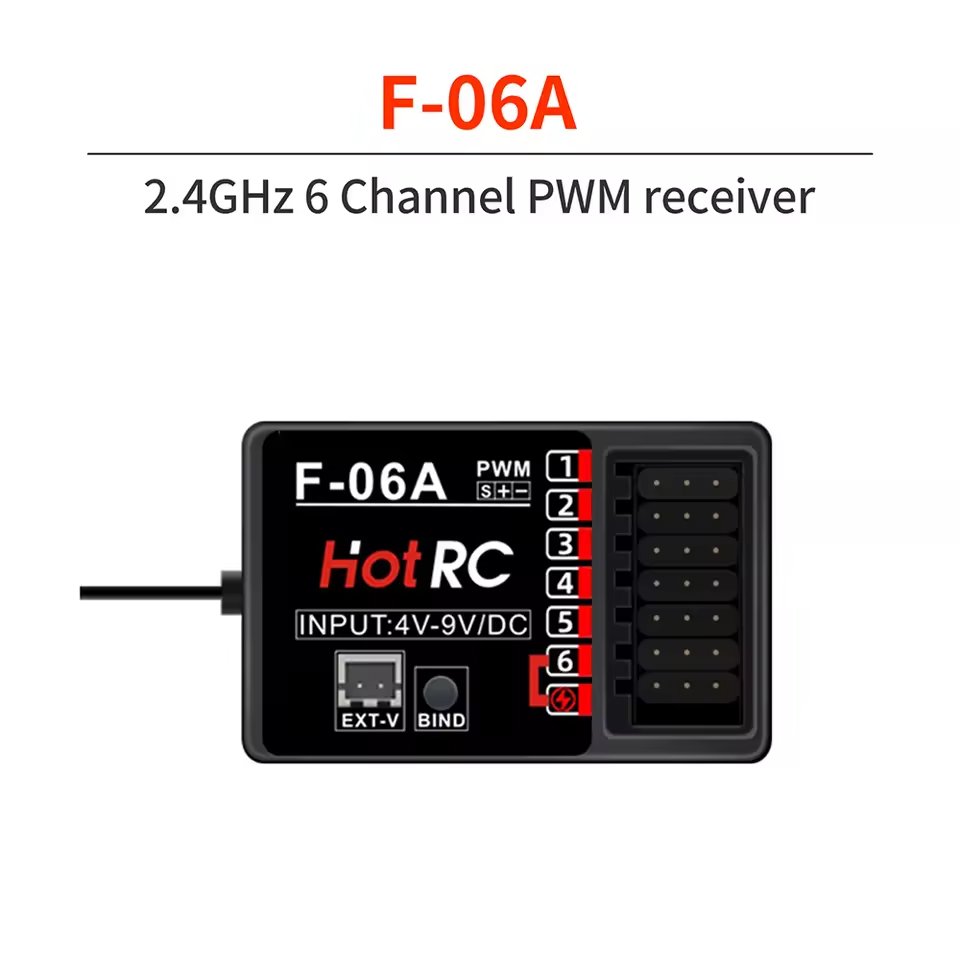 HotRC CT-6A CT-8A F-06A Transmitter Receiver Range Car Tank Boat Plane