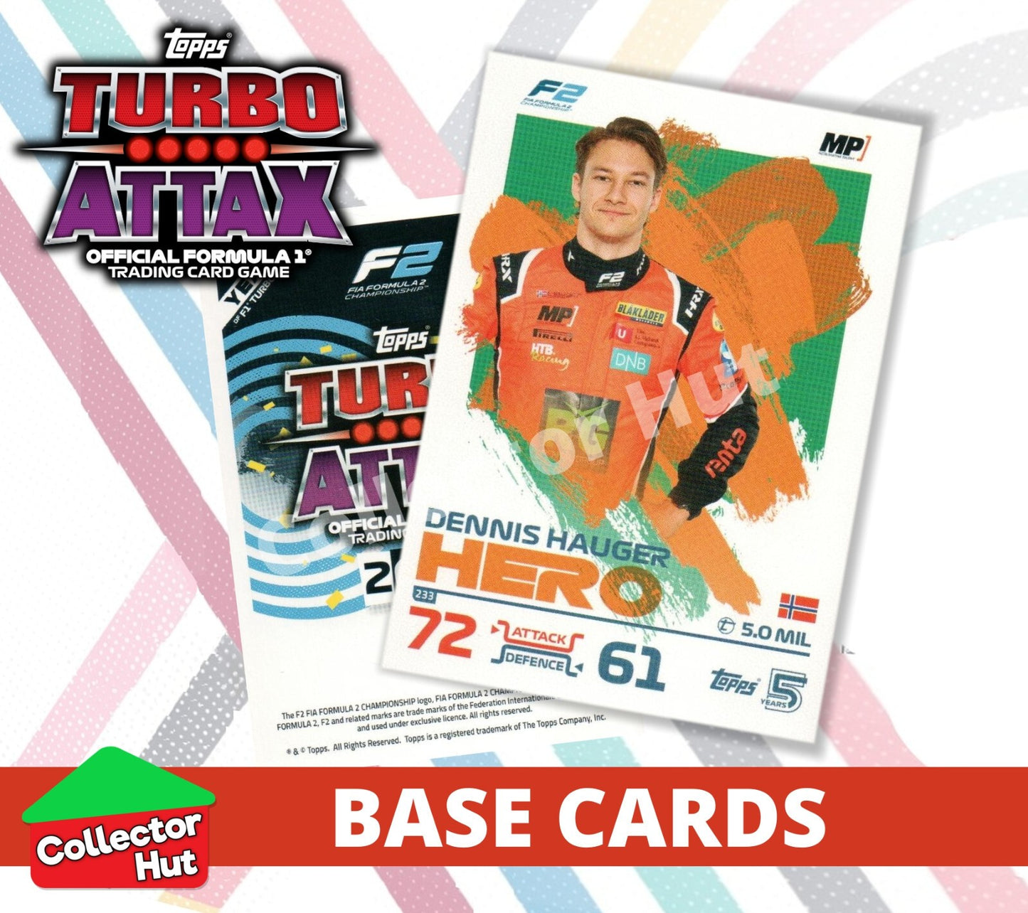 Topps Turbo Attax Formula 1 F1 2024 #167-312 Base Cards YOU CHOOSE