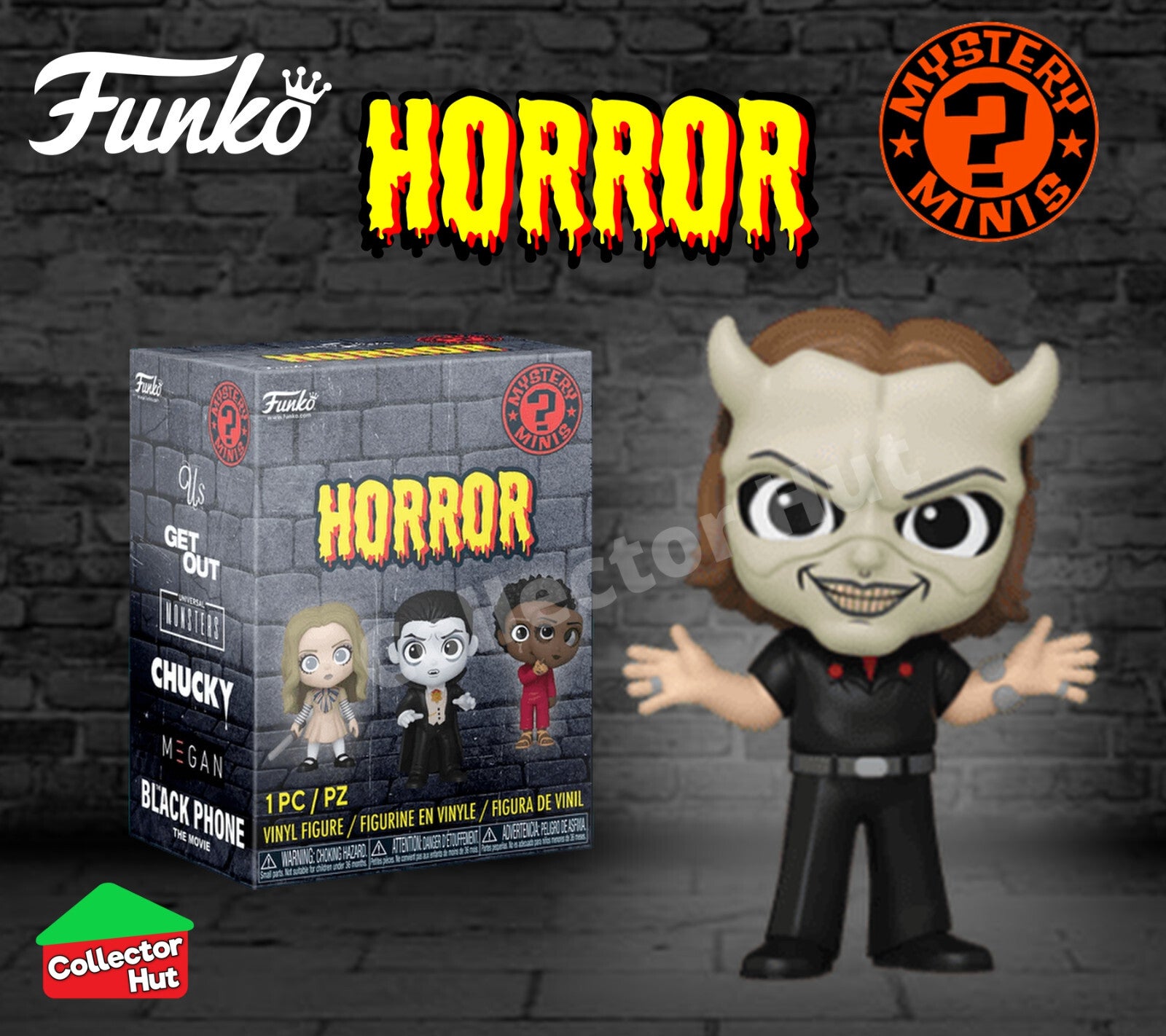 Funko Horror Film Mystery Mini Figures Universal Pictures IDENTIFIED