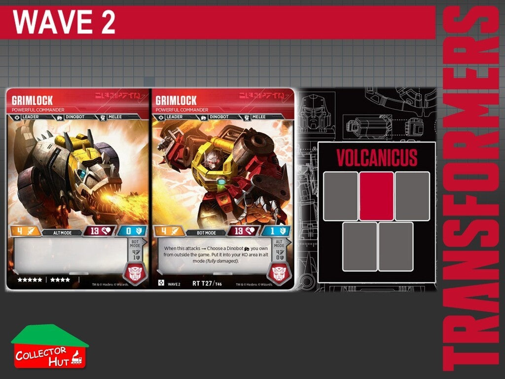 Transformers TCG CHARACTER Trading Cards All Waves