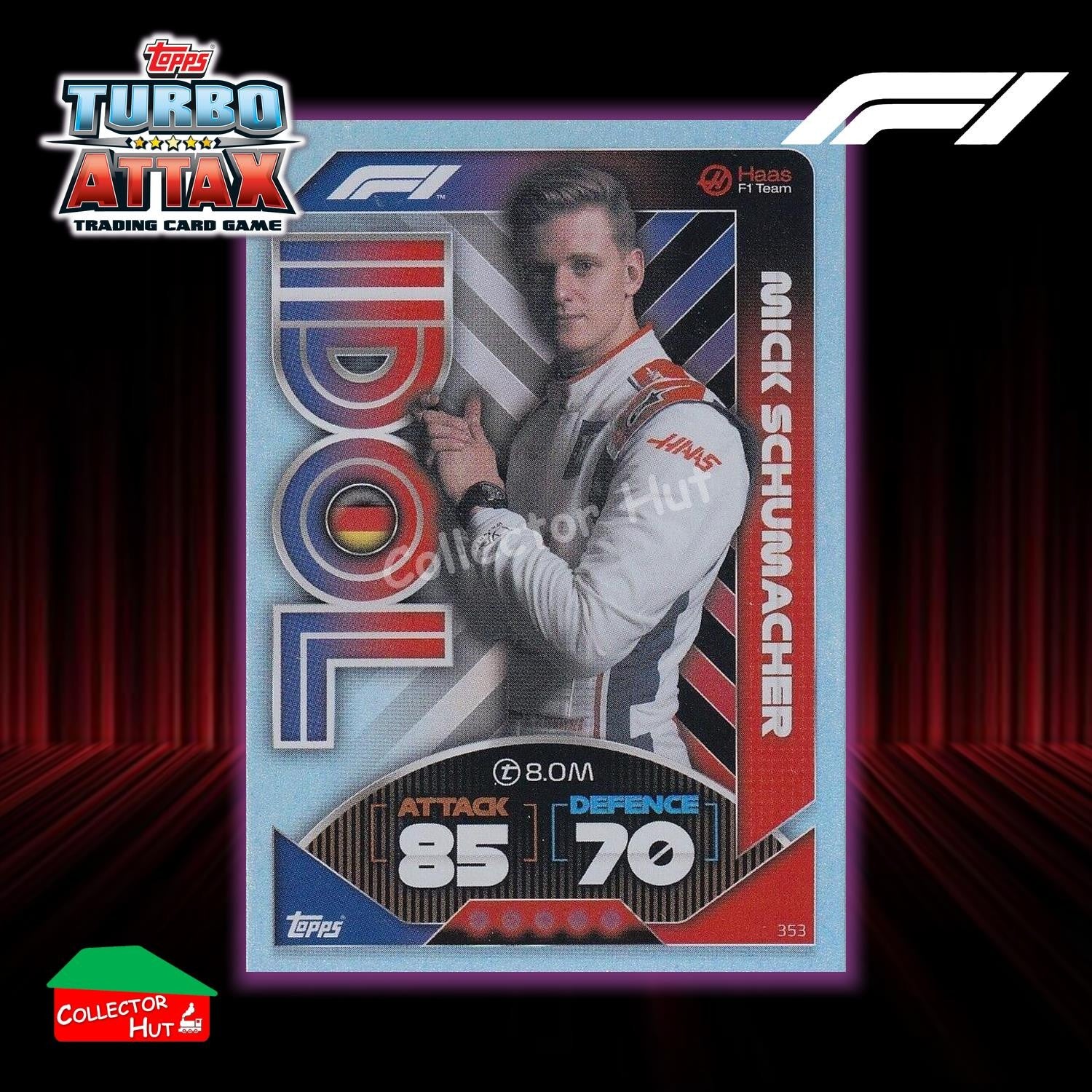 Topps Turbo Attax Formula 1 F1 2022 Limited Edition, 100 Club & Foil Cards