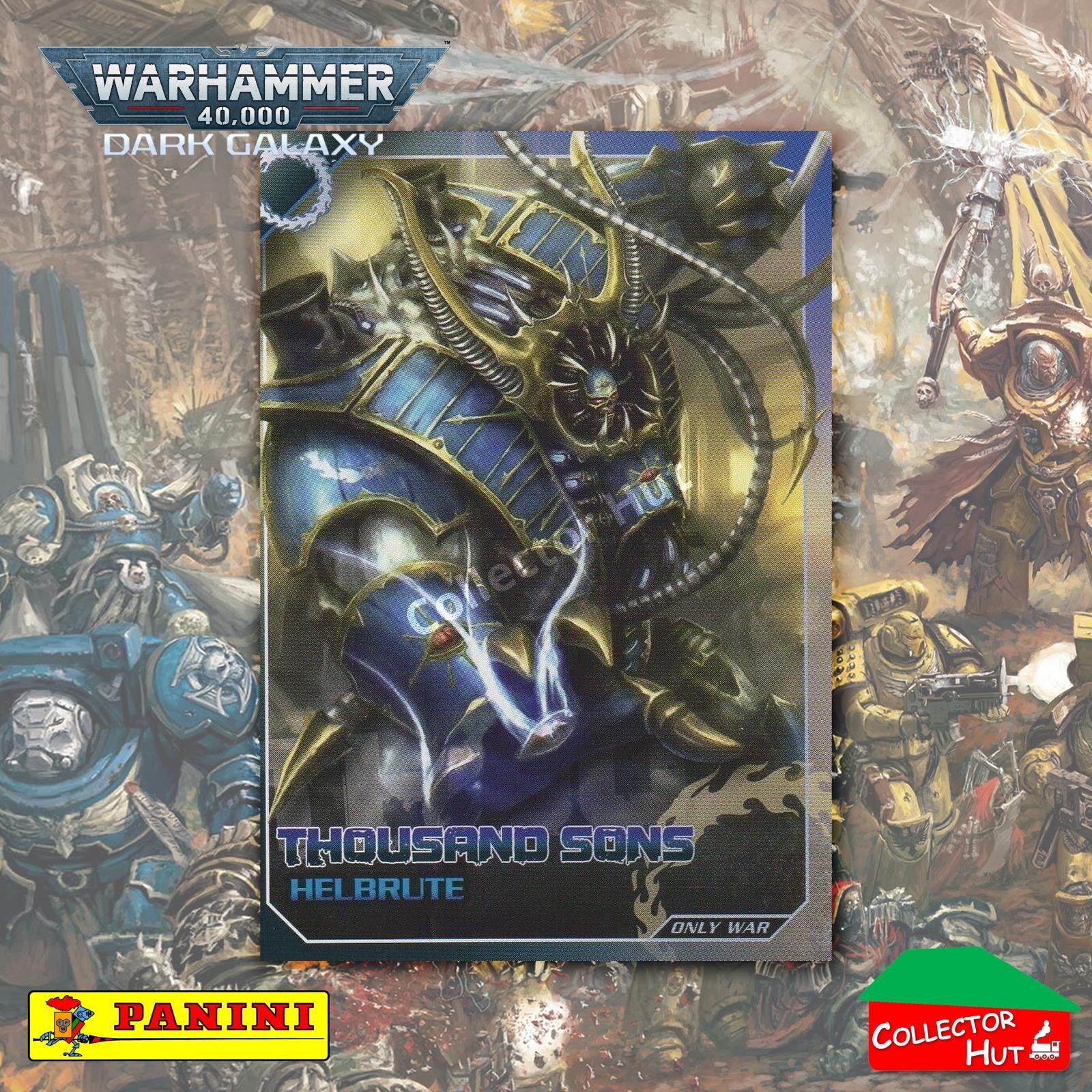 PANINI Warhammer 40,000 Dark Galaxy Only War Base Trading Cards #1-225