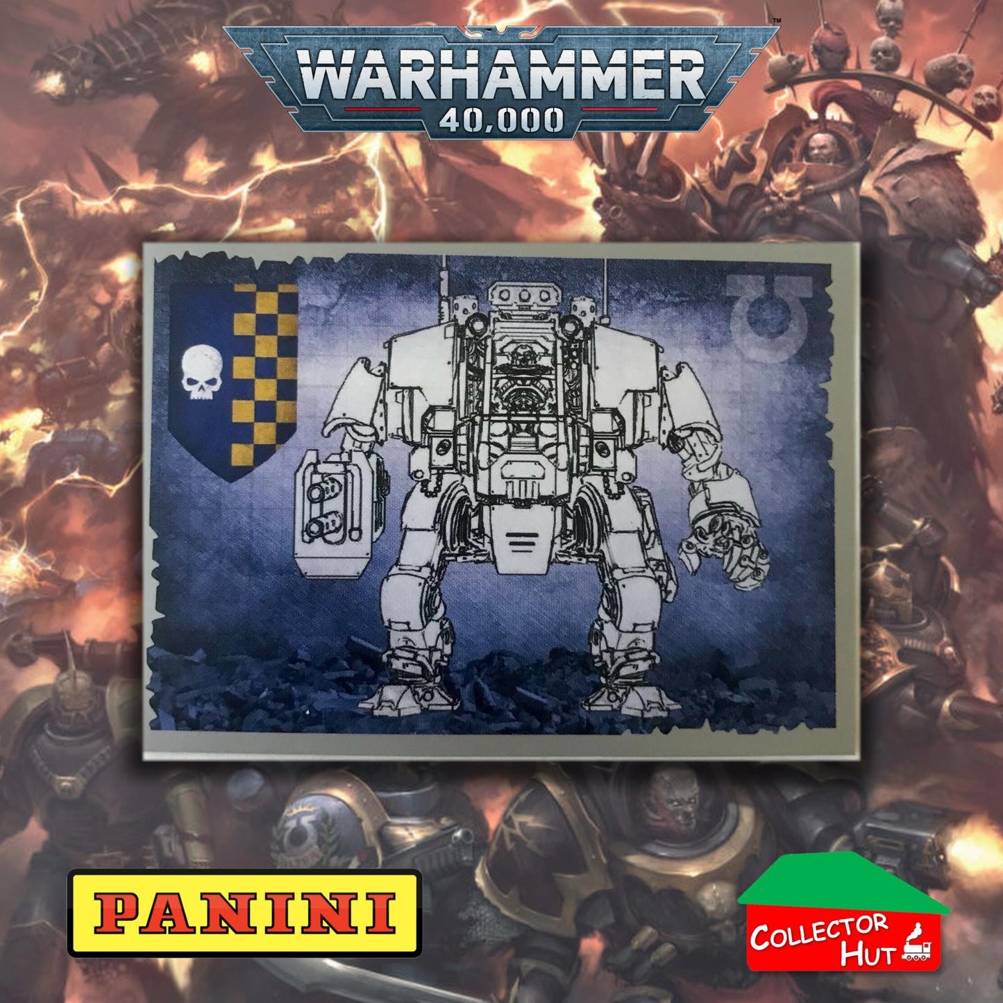 PANINI Warhammer 40,000 Warriors of the Emperor Stickers You Choose