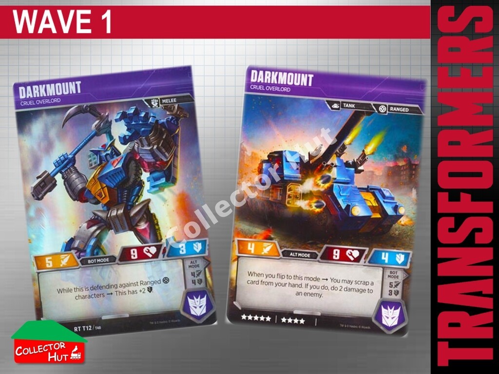 Transformers TCG CHARACTER Trading Cards All Waves