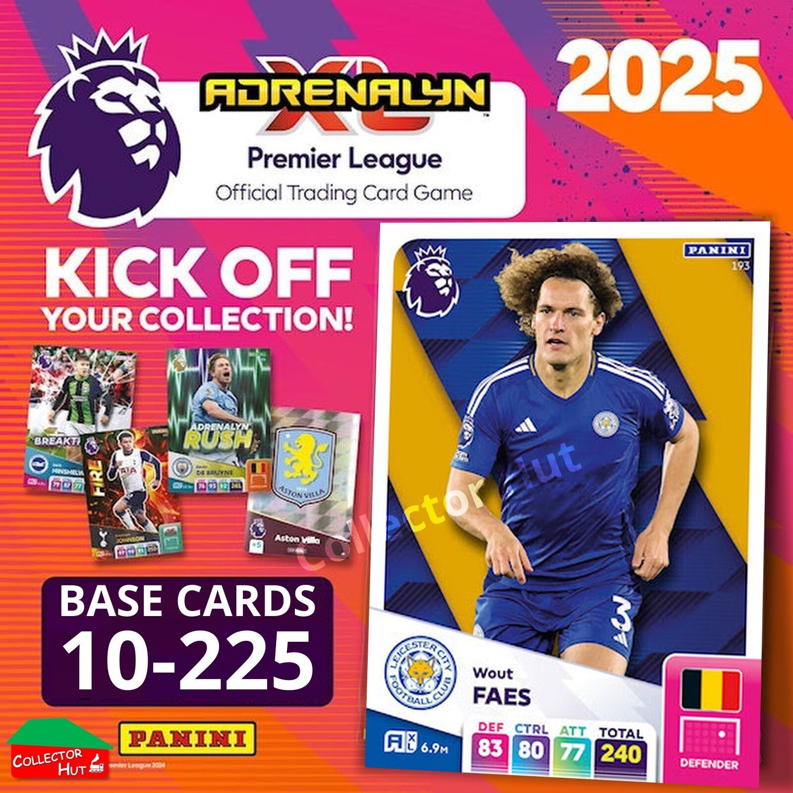 Panini Adrenalyn XL Premier League 2025 2024/25 Base & Foils #10-225