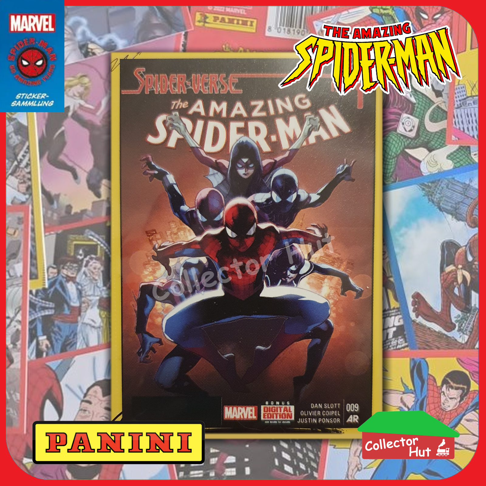 Panini The Amazing Spider-Man 60th Anniversary Trading Cards Singles 1-60