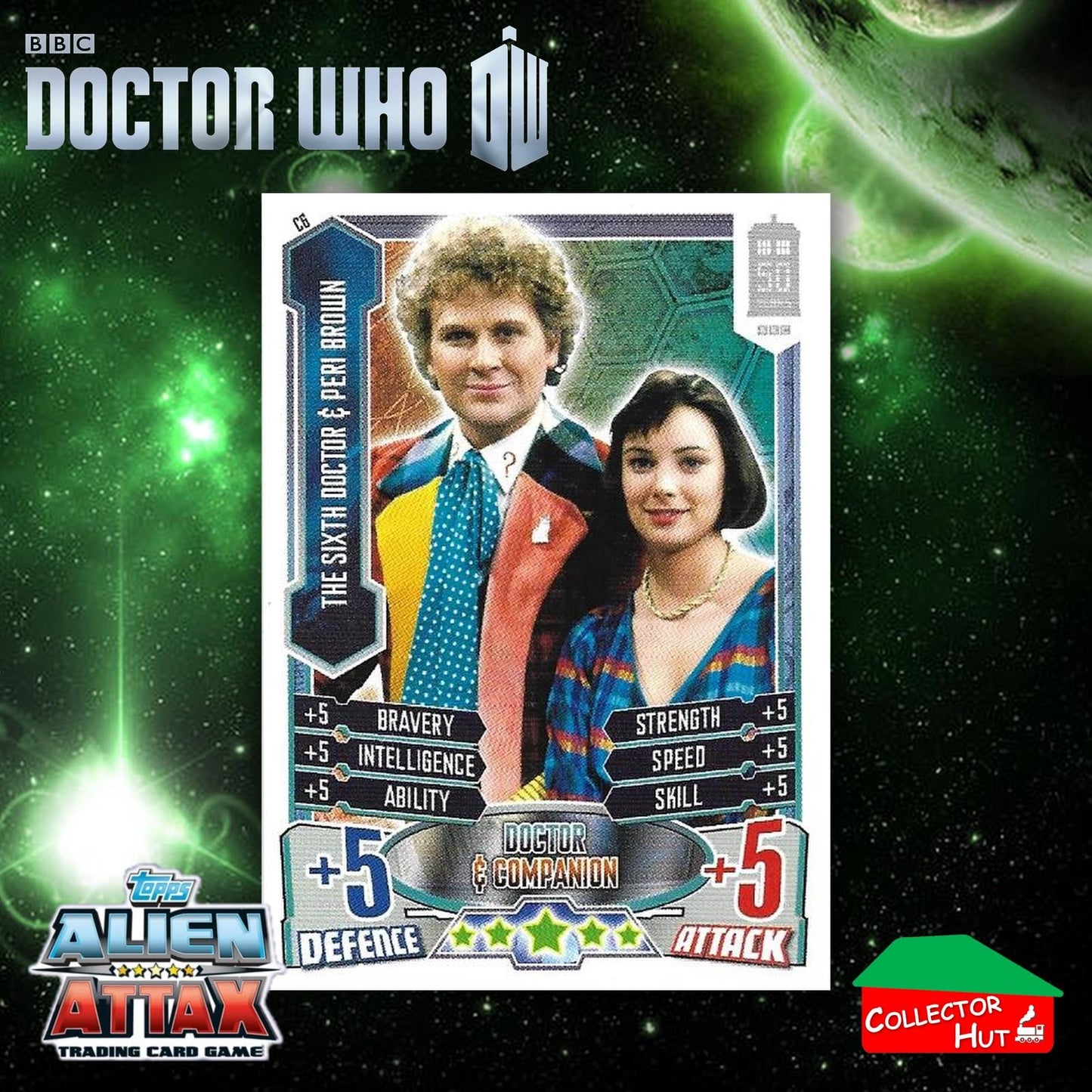 Topps Doctor Who Alien Attax 50th Anniversary Edition Companion Timeless Cards