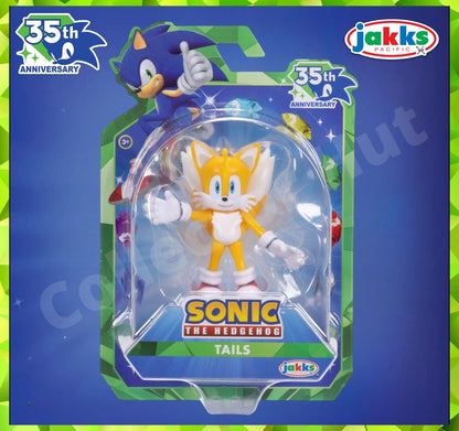 JAKKS Sonic the Hedgehog Figures 2.5" Wave 24 35th Anniversary Edition