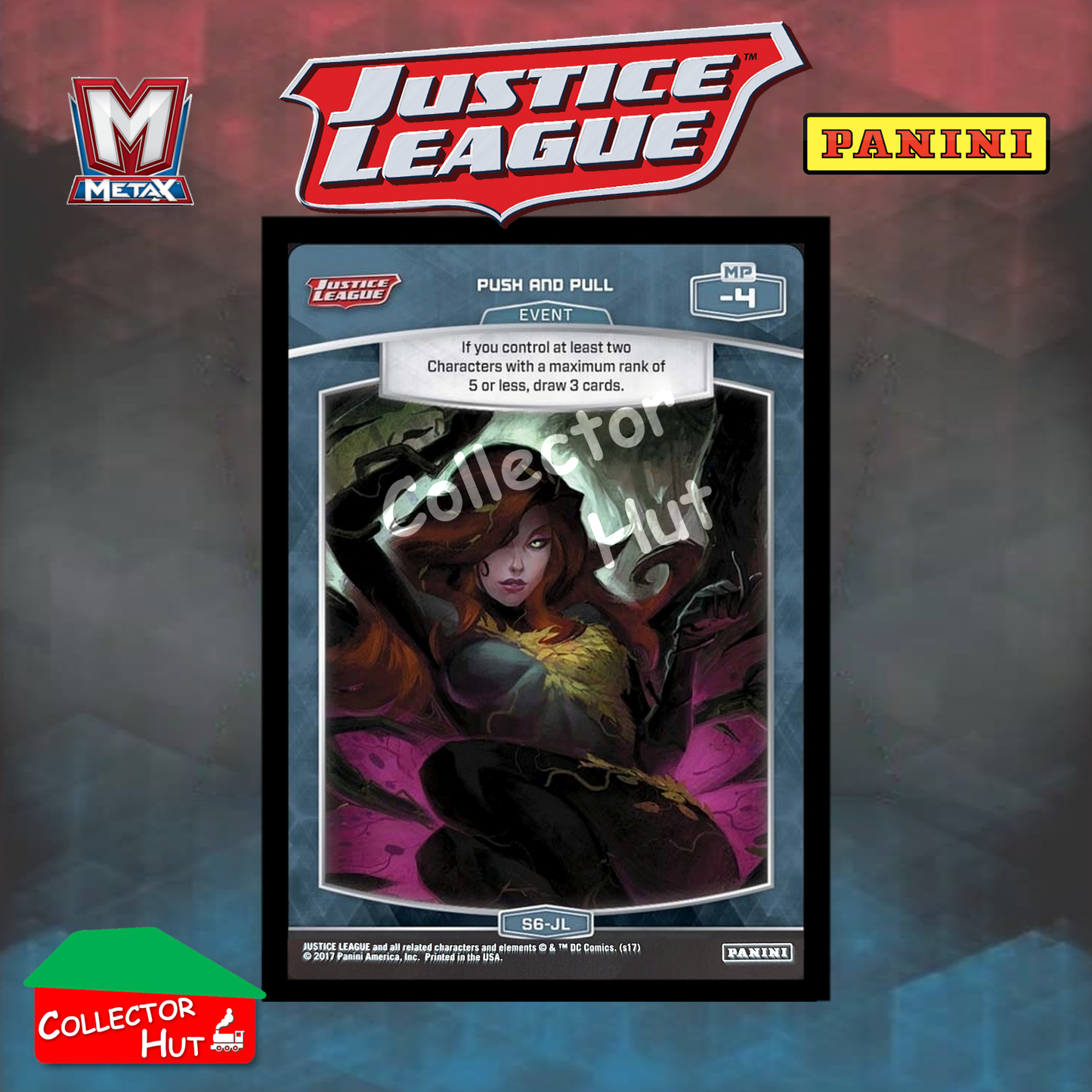 Panini MetaX DC Justice League Cards S1-S72 Choose Your Singles