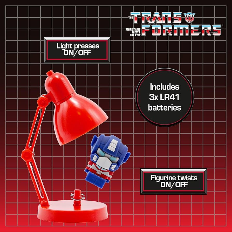 Transformers Mini Novelty Desktop Lamp BlueSky Studios