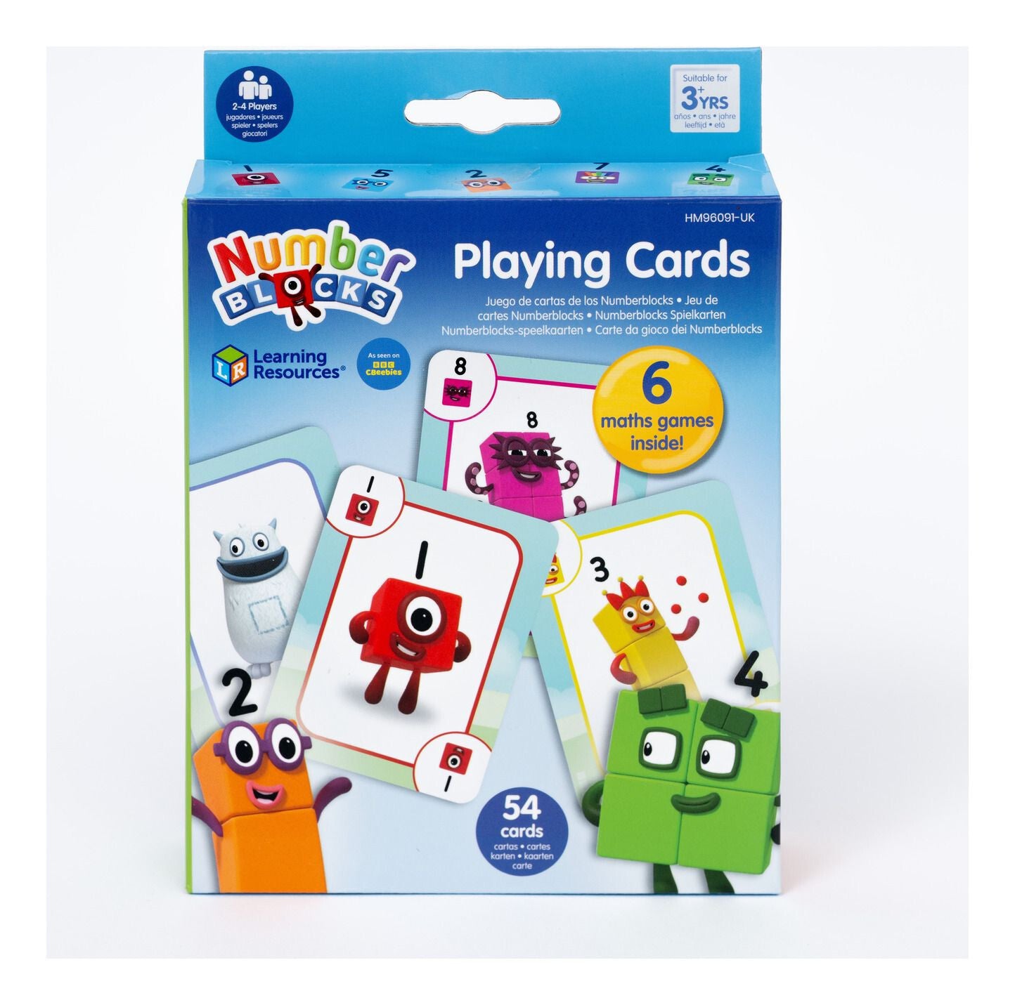 Numberblocks Playing Cards Education Tabletop Game