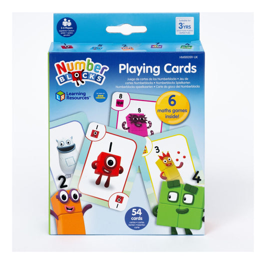 Numberblocks Playing Cards Education Tabletop Game