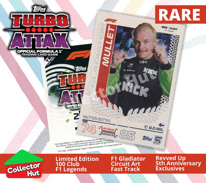 Topps Turbo Attax Formula 1 F1 2024 #313-344 RARE Limited Cards YOU CHOOSE