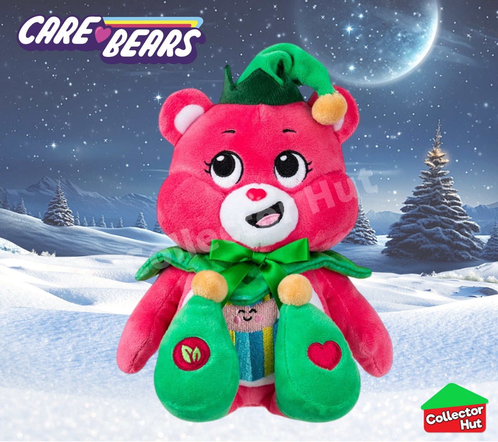 Care Bears Holidays Fun Size Plush Christmas Limited Edition 9" / 22cm