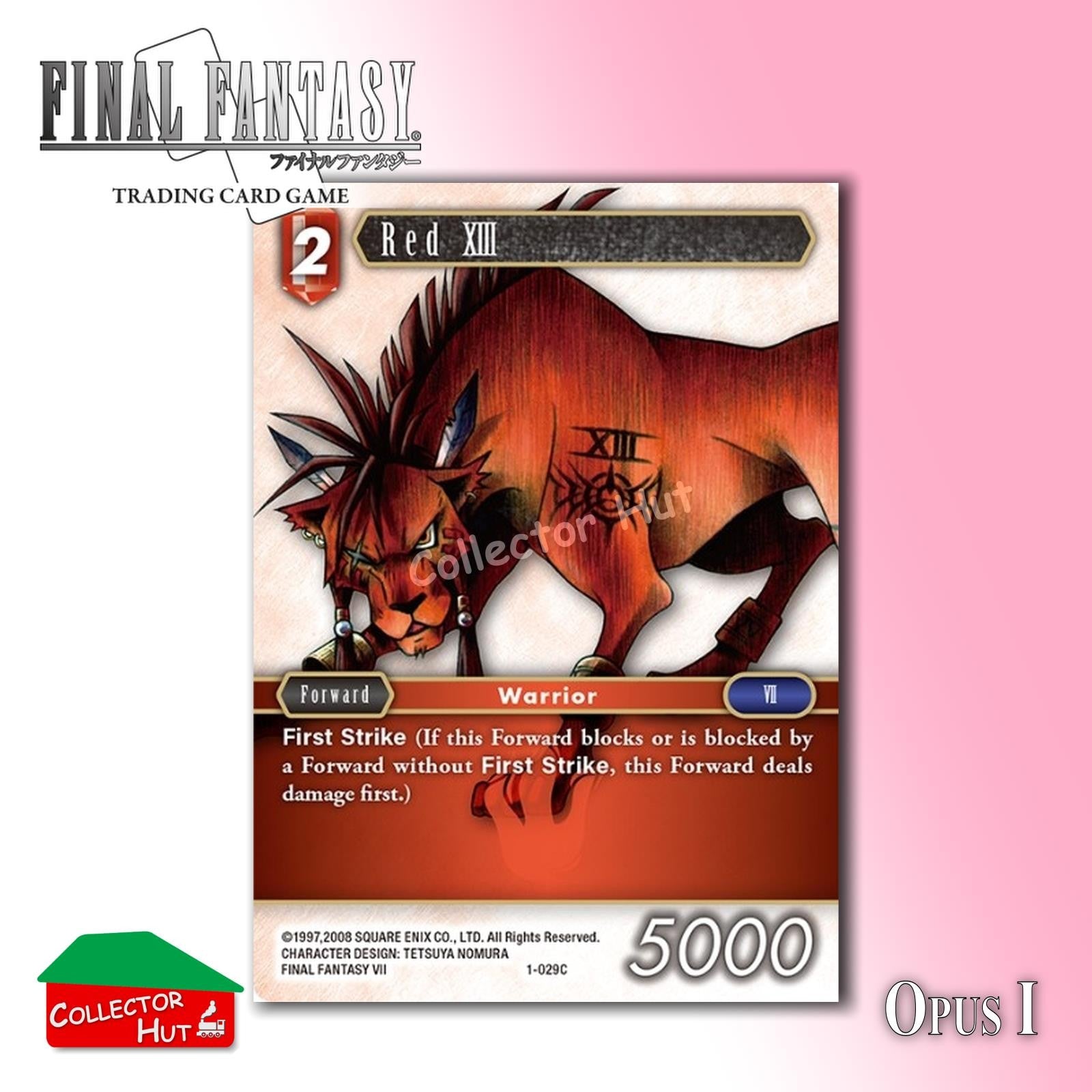 Final Fantasy Trading Card Game OPUS I Singles You Choose